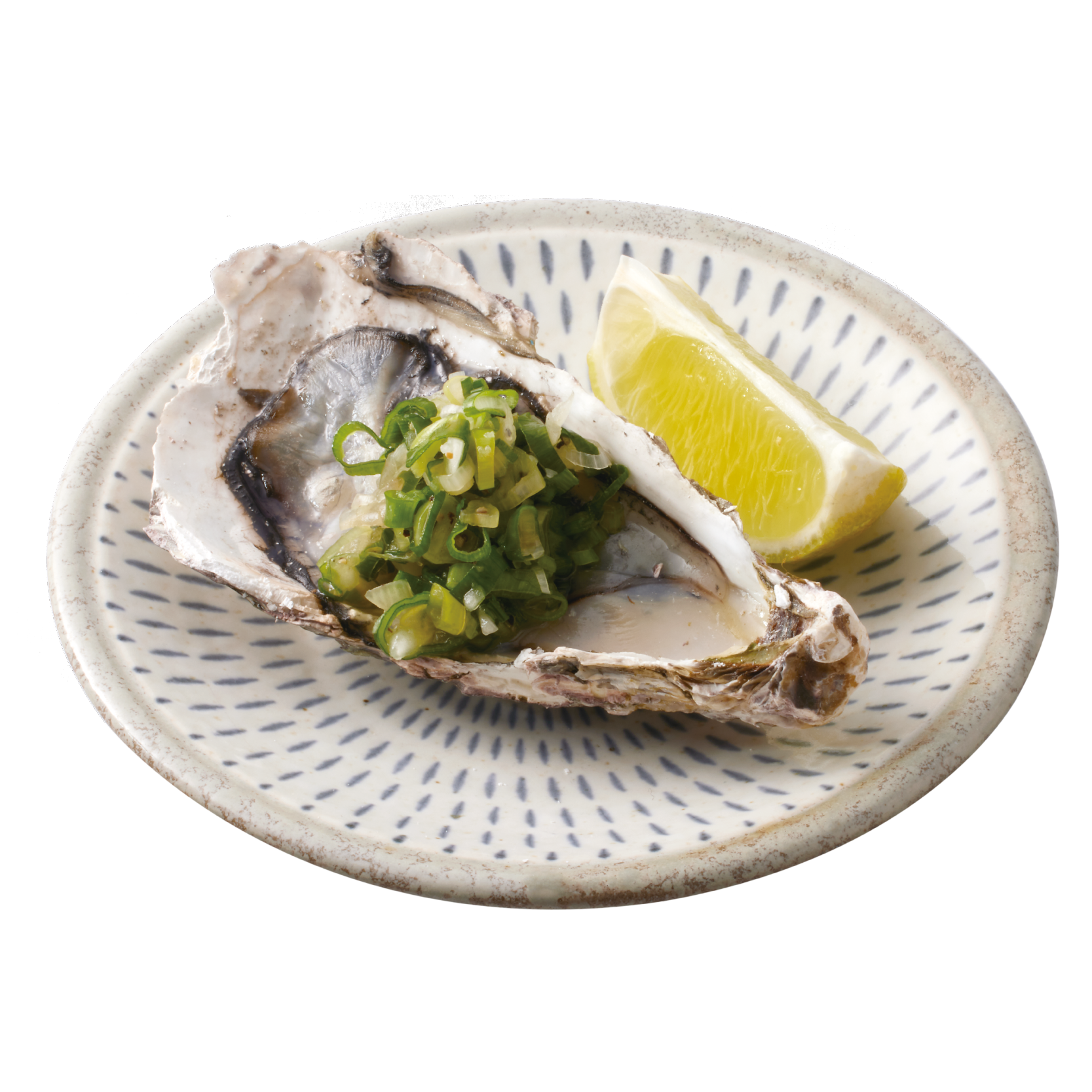 Grilled Oyster with Salted Green Onion